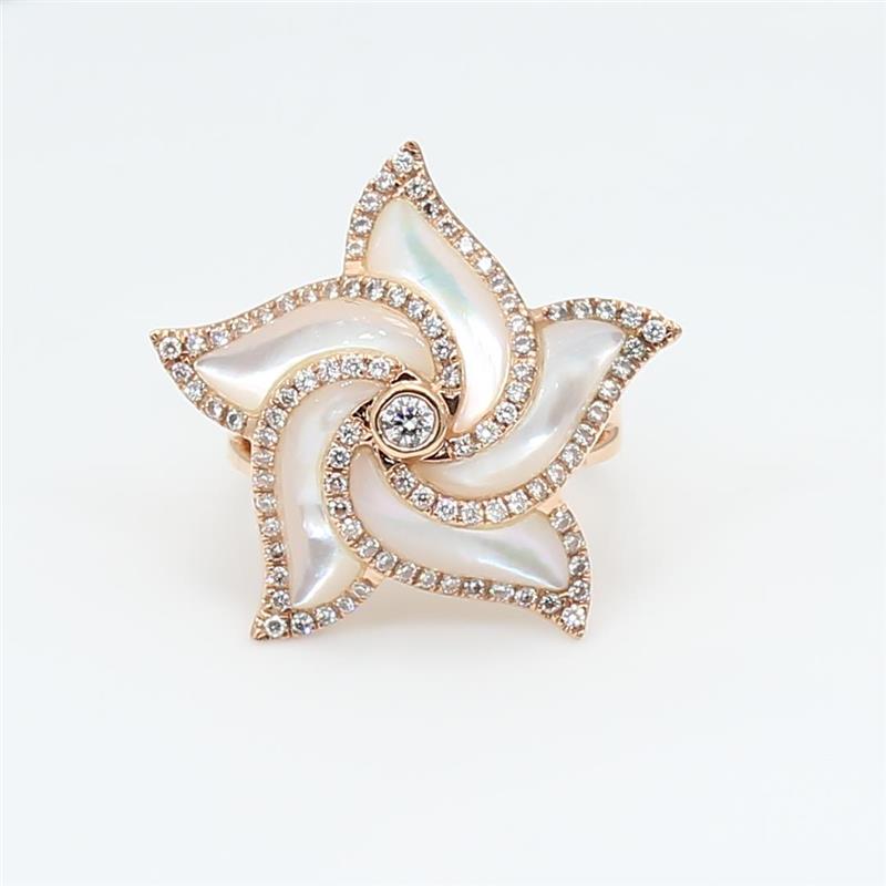 Shell Diamond Ring ALR1509