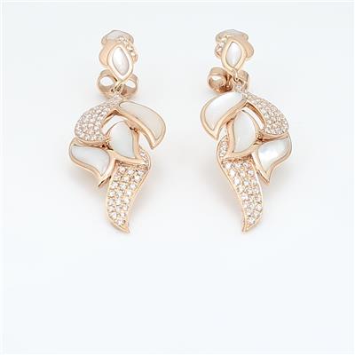 Shell Diamond Earring ALER1557