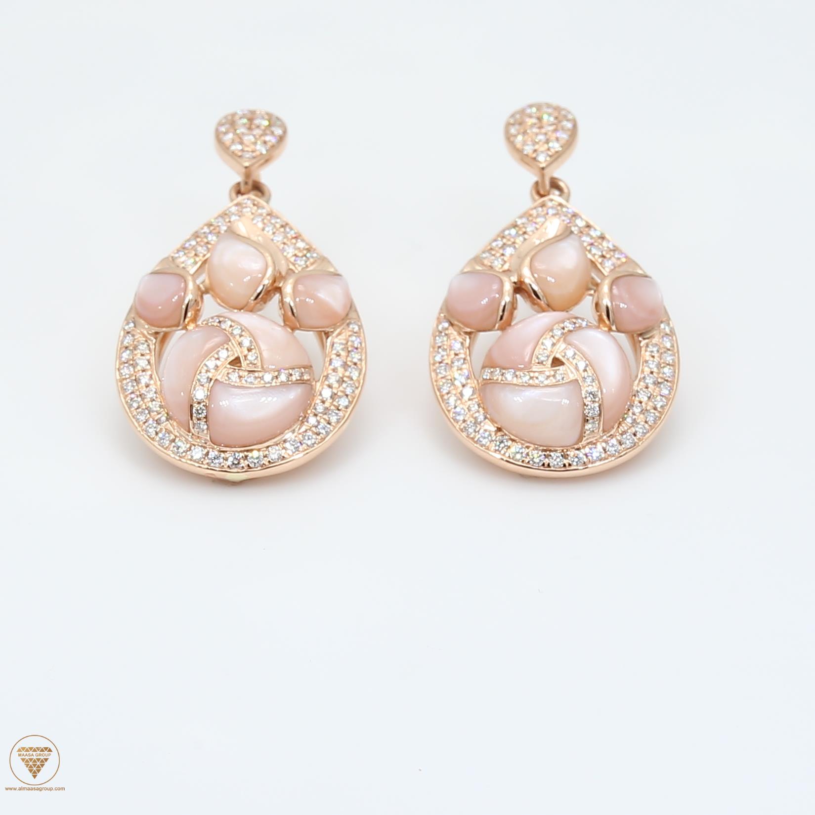 Shell Diamond Earrings ALER1761
